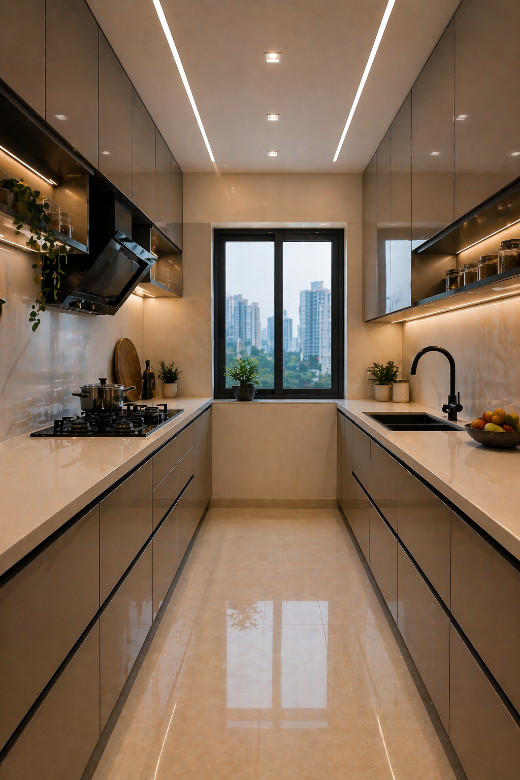 Parallel Kitchen Design Mumbai